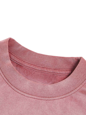 Show off your bold side with the Ink Splash Letter Print T Shirt — a standout piece blending street style with artistic expression. Made from a soft cotton blend, this tee features a relaxed fit, classic crew neck, and a vibrant tie-dye pattern layered wi