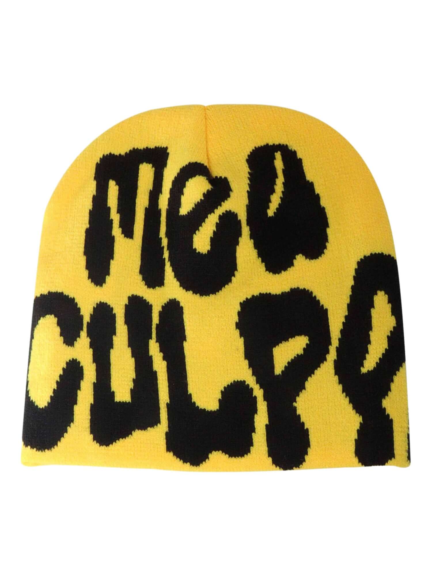 Make a bold statement this winter with the Letter Knitted Hat — featuring standout "Mea Culpa" typography and ultra-soft knit construction. Designed for both comfort and street-style edge, this beanie offers a snug, stretchy fit that keeps you warm while