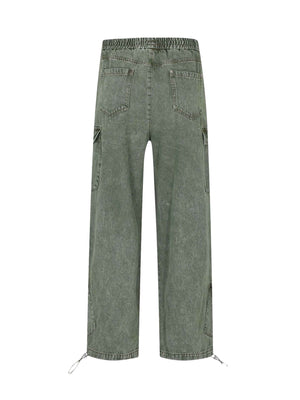 Loose Straight Casual Work Pants Streetwear - thumbnail 2