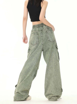 Loose Straight Casual Work Pants Streetwear - thumbnail 5