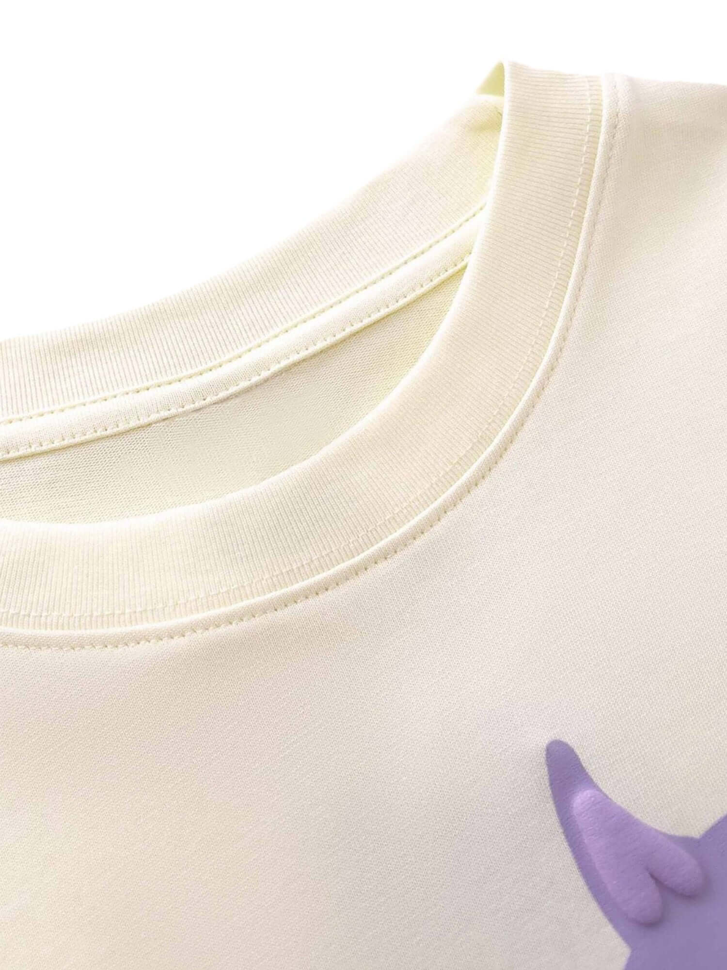 Inject playful attitude into your wardrobe with the Made Retro Skull Letter Foam T Shirt. Crafted from soft, breathable cotton, this standout tee features a quirky skeleton pig graphic surrounded by stars and a bold slogan print. With its classic crew nec