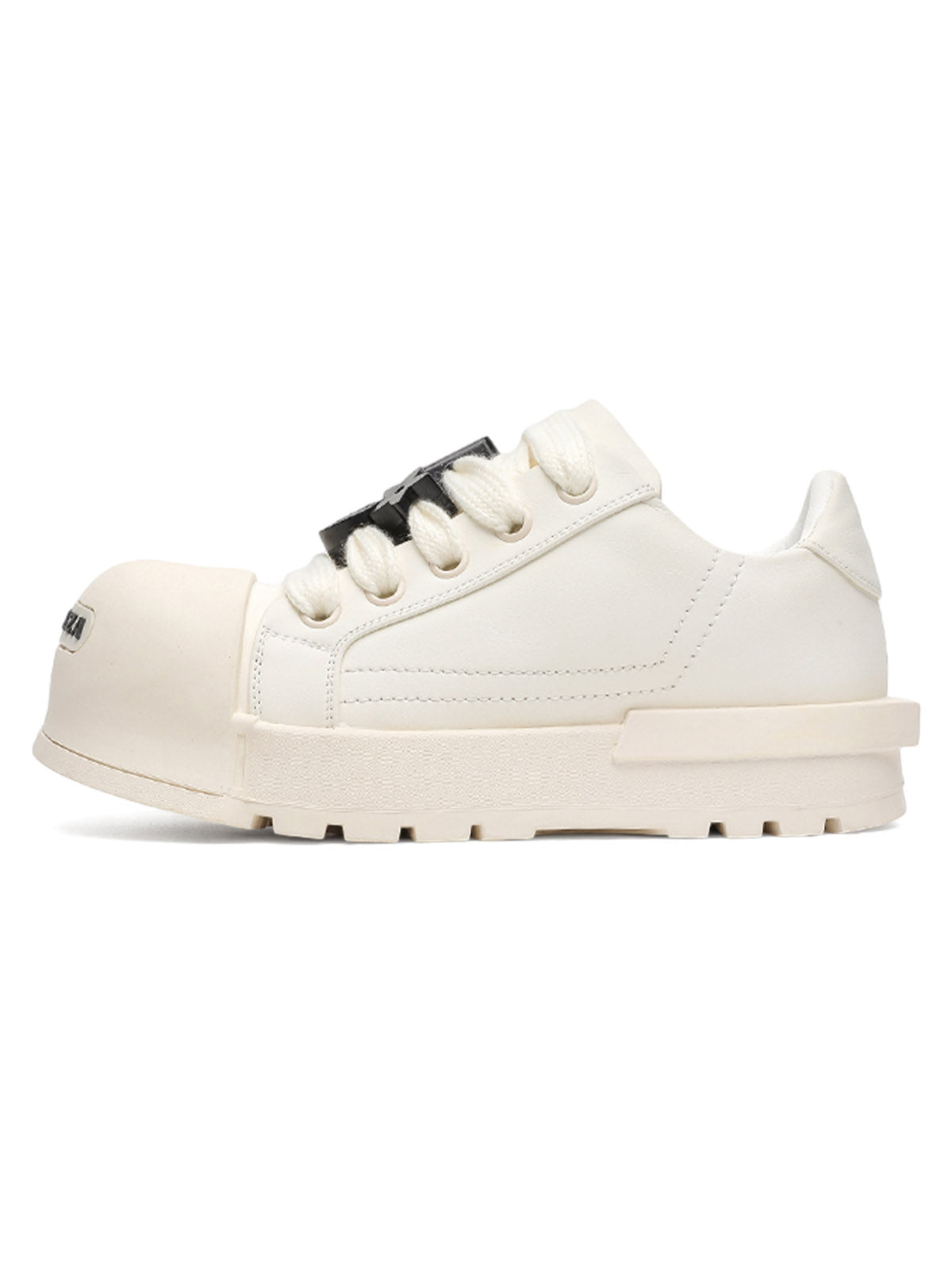 Monochrome Chunky Tread Sneakers Streetwear
