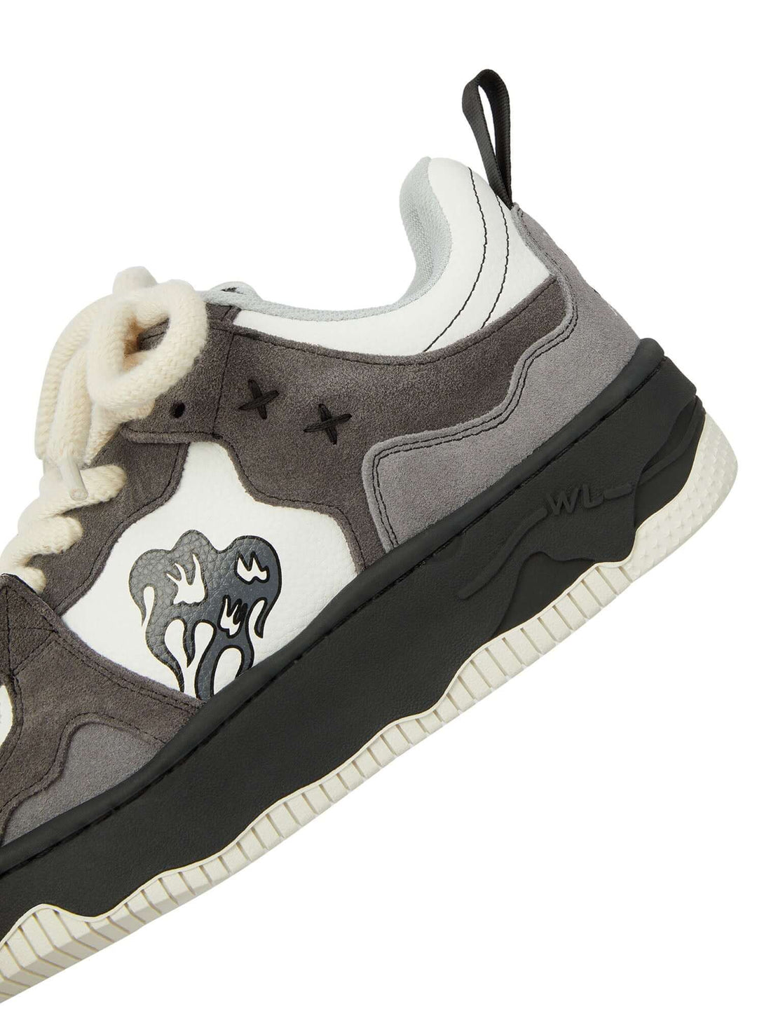 Step into bold streetwear with the Monochrome Shadowwave Heavy Duty Street Sneakers. Built for comfort and edge, these sneakers feature a rugged canvas upper, chunky rubber sole, and a stylish camouflage print that commands attention. Reflective laces add