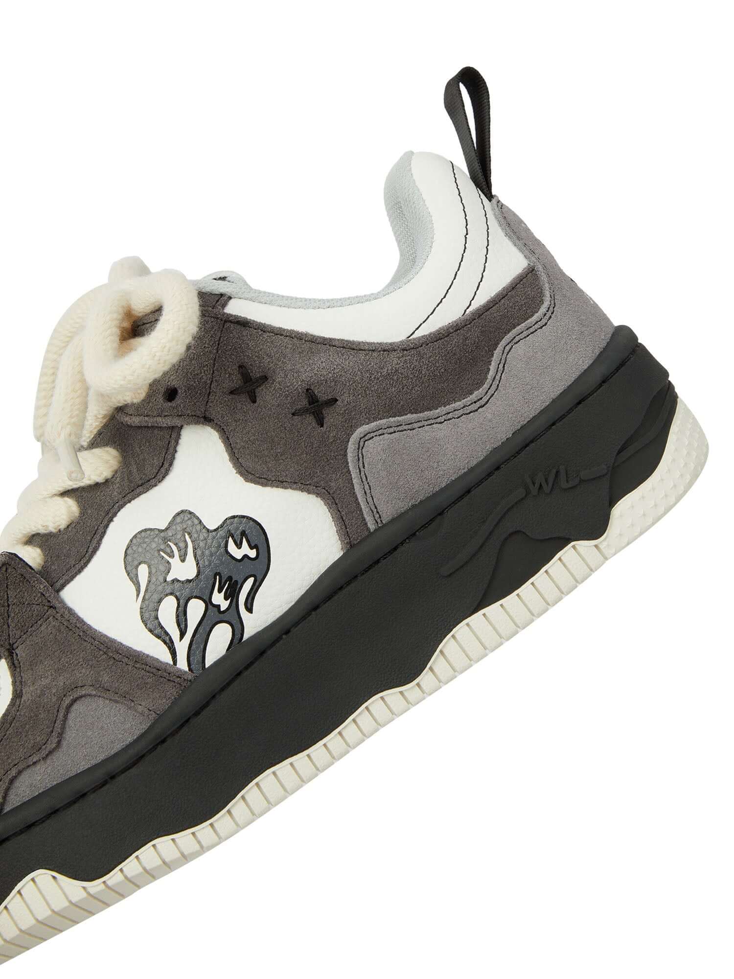 Step into bold streetwear with the Monochrome Shadowwave Heavy Duty Street Sneakers. Built for comfort and edge, these sneakers feature a rugged canvas upper, chunky rubber sole, and a stylish camouflage print that commands attention. Reflective laces add