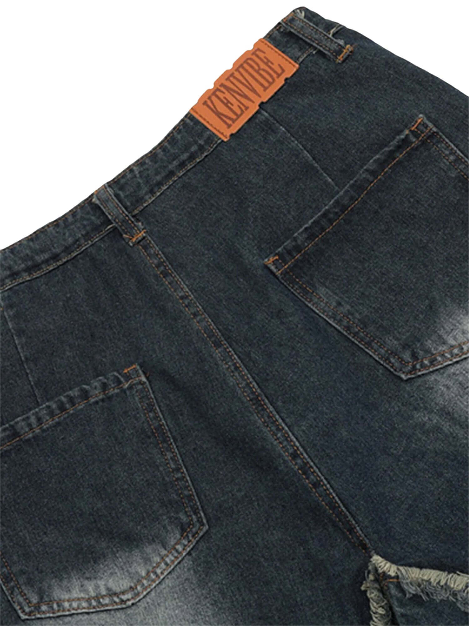 Turn heads this season with the American Pentagram Tassel Patch Denim Shorts. Crafted from durable denim, these high-waisted shorts feature bold geometric patchwork and a unique pentagram-inspired design. The frayed hem adds an extra dose of edge, while t
