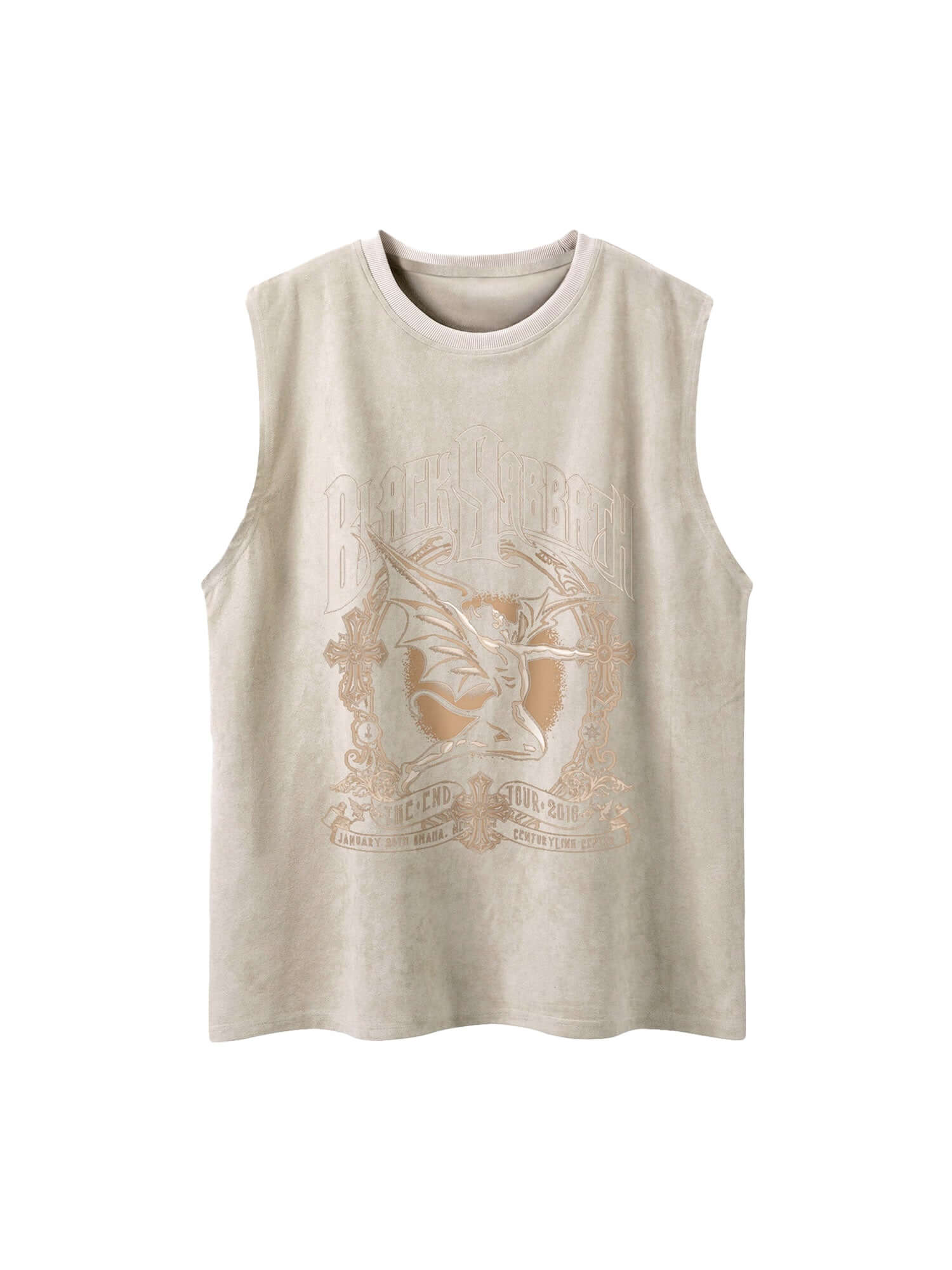 Upgrade your warm-weather essentials with the Printed Crew Neck Casual Vest — a simple yet stylish piece designed for effortless comfort. Made from a soft and breathable cotton blend, this sleeveless vest features a relaxed fit, classic crew neckline, and