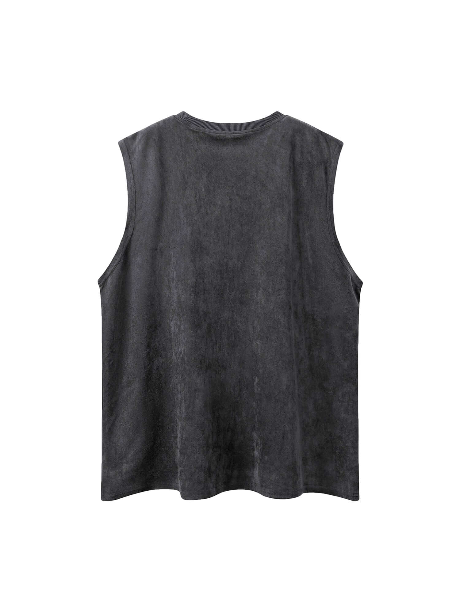 Upgrade your warm-weather essentials with the Printed Crew Neck Casual Vest — a simple yet stylish piece designed for effortless comfort. Made from a soft and breathable cotton blend, this sleeveless vest features a relaxed fit, classic crew neckline, and