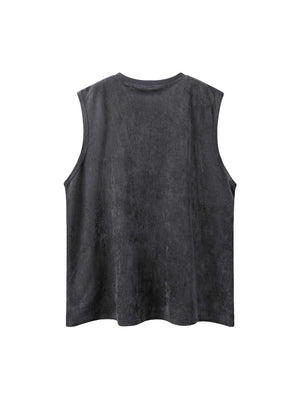 Upgrade your warm-weather essentials with the Printed Crew Neck Casual Vest — a simple yet stylish piece designed for effortless comfort. Made from a soft and breathable cotton blend, this sleeveless vest features a relaxed fit, classic crew neckline, and
