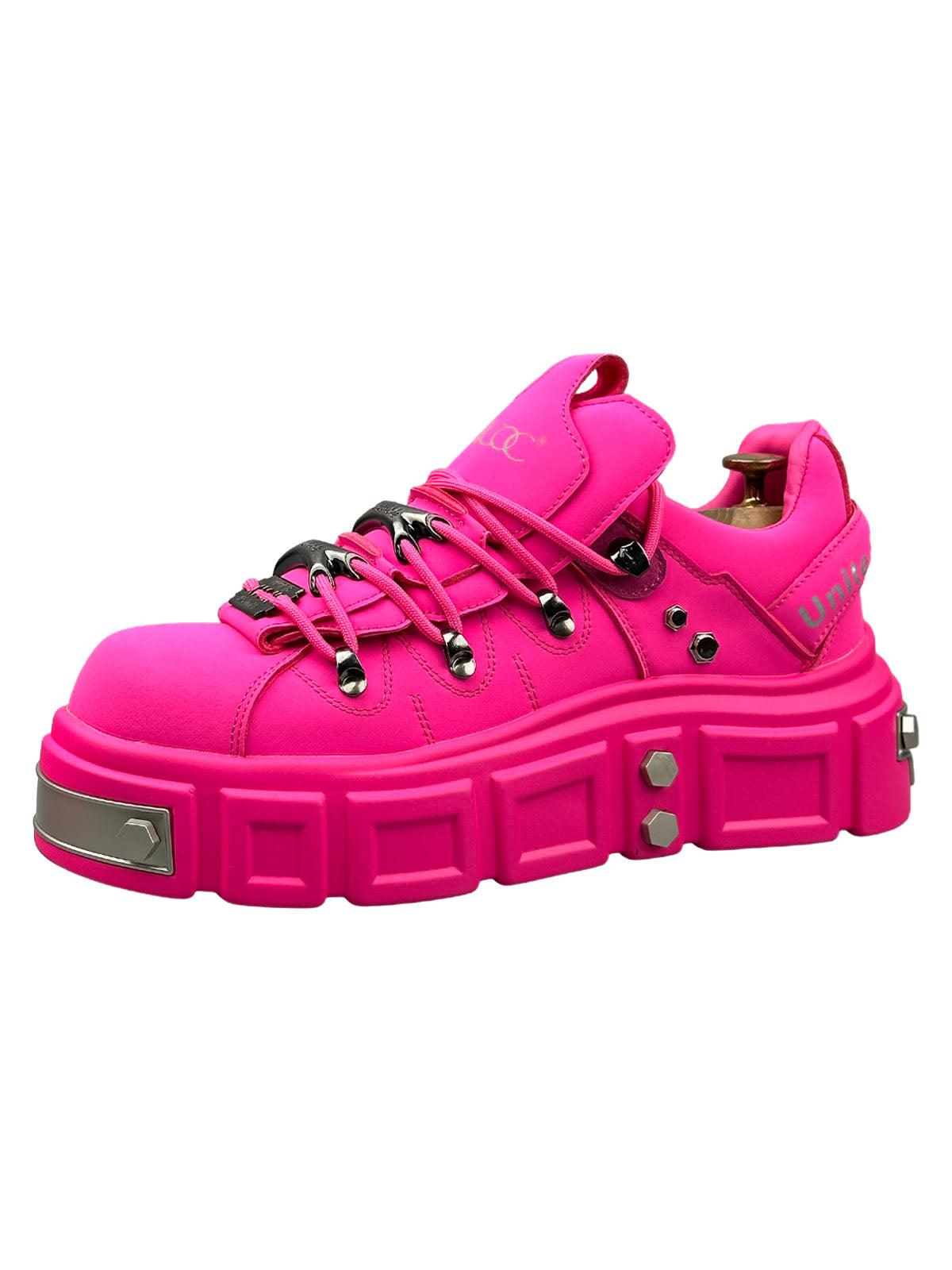 Punk Style Rivet Derby Shoes Streetwear