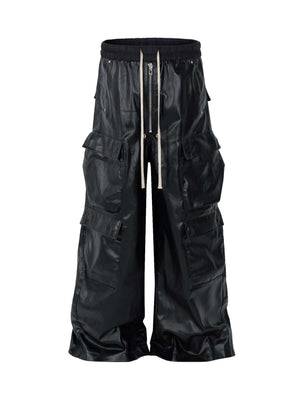 Step up your streetwear with the RO Style Multi Pocket Matte Coated Overalls. Made from a durable cotton blend, these overalls feature a matte finish with a modern edge and a utility-inspired design. The multiple functional pockets offer both style and pr