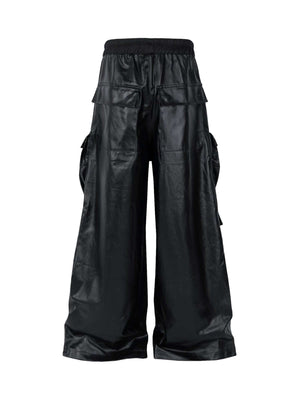 Step up your streetwear with the RO Style Multi Pocket Matte Coated Overalls. Made from a durable cotton blend, these overalls feature a matte finish with a modern edge and a utility-inspired design. The multiple functional pockets offer both style and pr