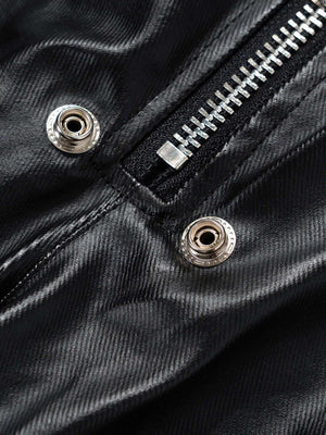 Step up your streetwear with the RO Style Multi Pocket Matte Coated Overalls. Made from a durable cotton blend, these overalls feature a matte finish with a modern edge and a utility-inspired design. The multiple functional pockets offer both style and pr