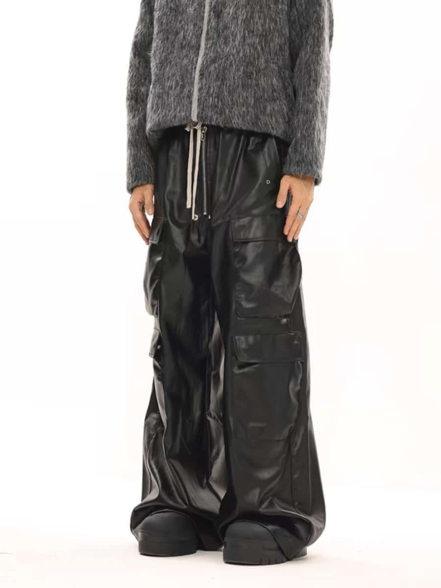 Step up your streetwear with the RO Style Multi Pocket Matte Coated Overalls. Made from a durable cotton blend, these overalls feature a matte finish with a modern edge and a utility-inspired design. The multiple functional pockets offer both style and pr