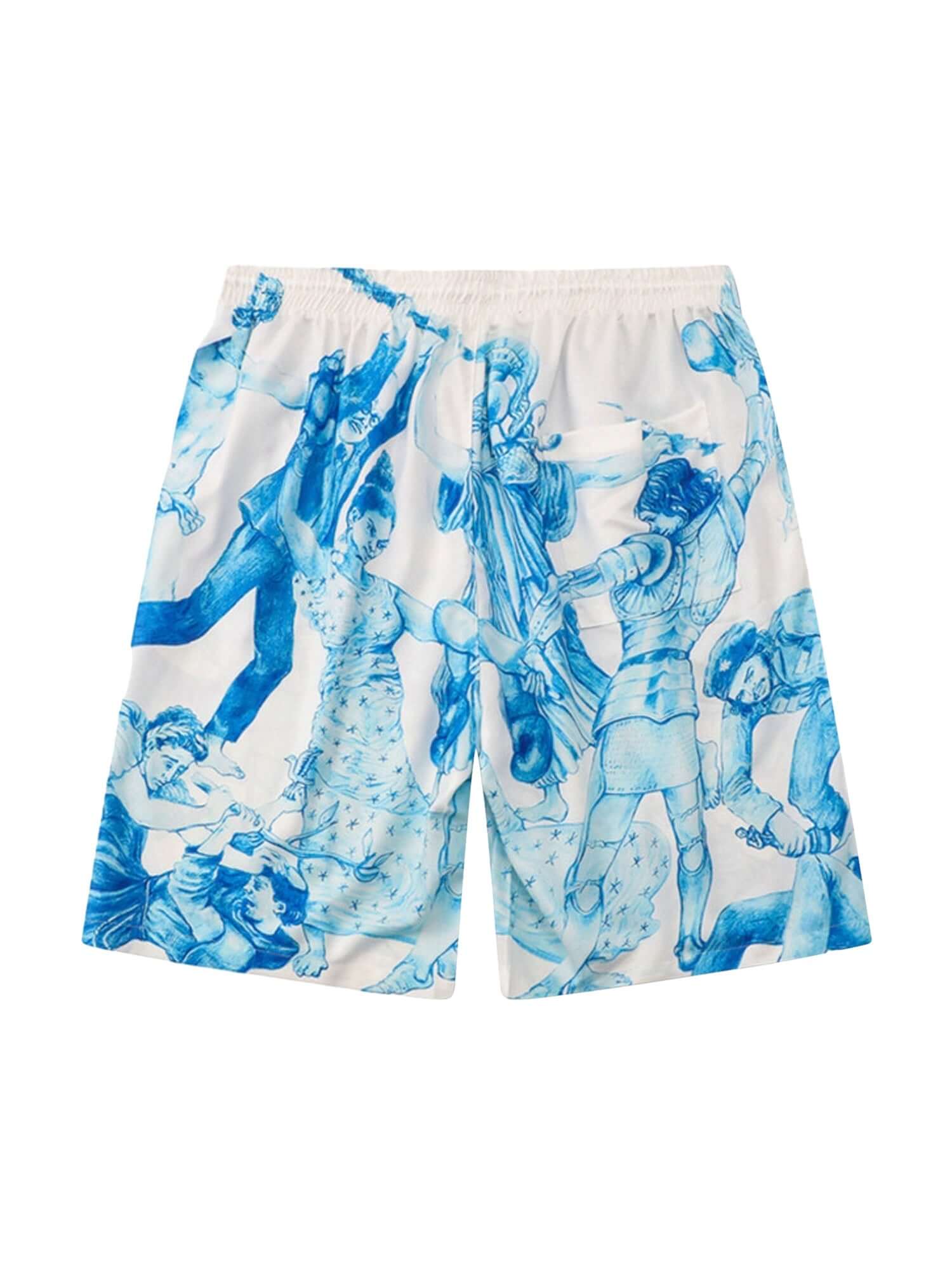 Stay relaxed and stylish with the Rebels Printed Rap Beach Shirts Short Sets. Crafted from a soft and breathable cotton blend, this matching set includes a short sleeve button-up shirt and comfortable shorts, both featuring a trendy tie-dye pattern. Desig