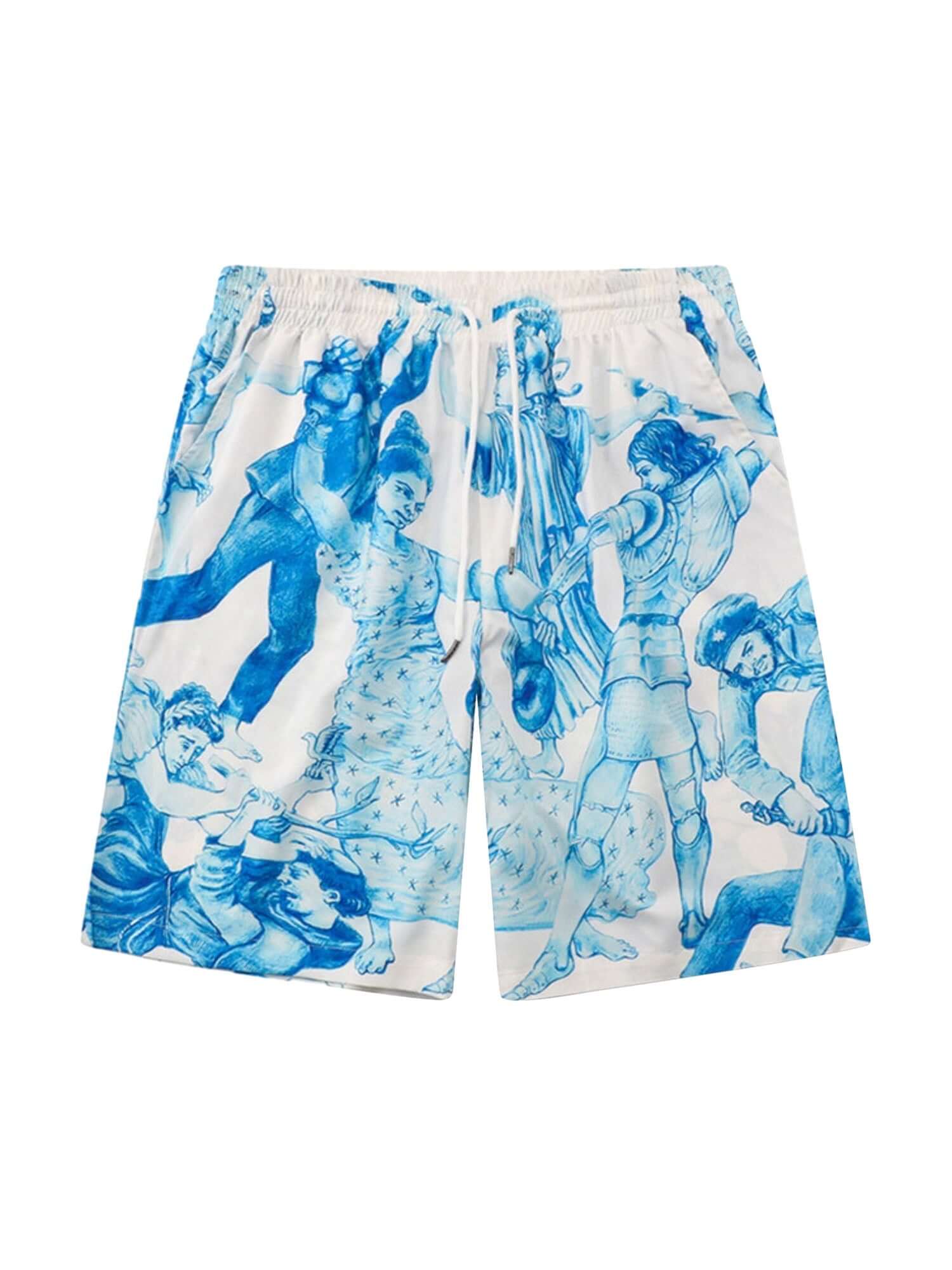 Stay relaxed and stylish with the Rebels Printed Rap Beach Shirts Short Sets. Crafted from a soft and breathable cotton blend, this matching set includes a short sleeve button-up shirt and comfortable shorts, both featuring a trendy tie-dye pattern. Desig