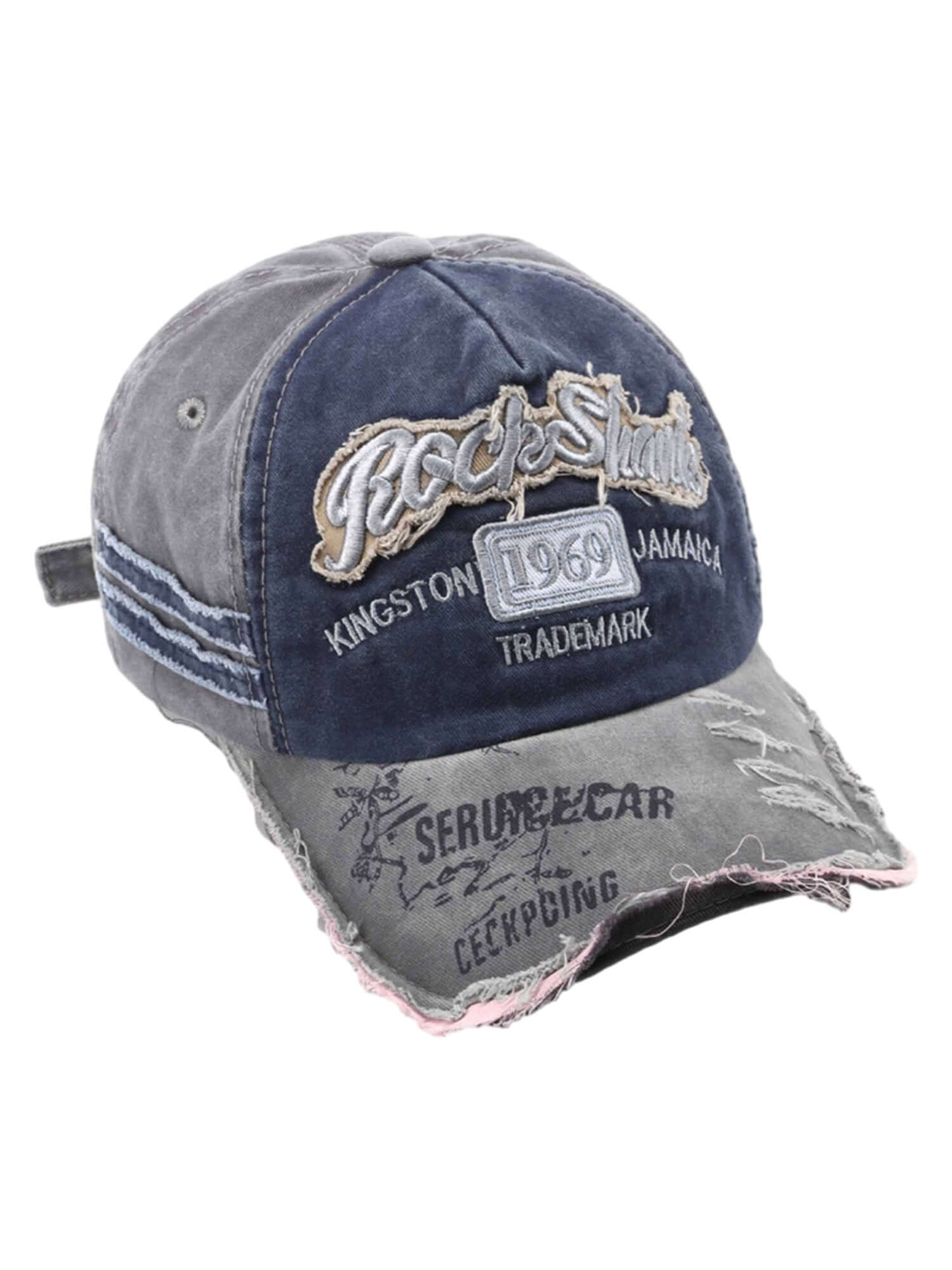 Top off your casual outfits with the Retro Letter Denim Cap — combining classic denim durability with a vintage streetwear edge. Featuring a distressed finish, a stylish embroidered patch, and a pre-curved brim for sun protection, this cap is designed for