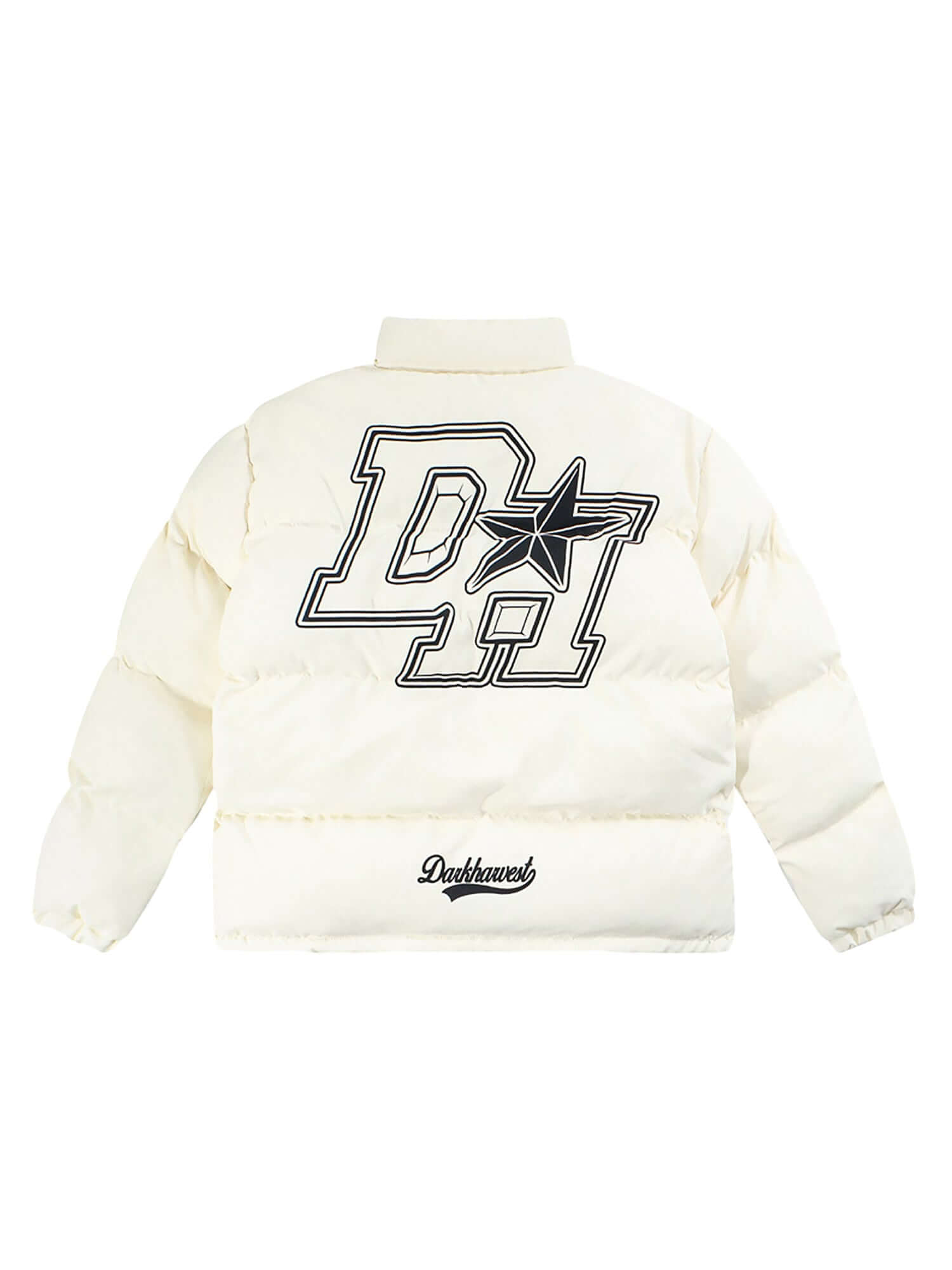 Stay warm and make a statement with the Retro Letter Print Down Jacket. Designed with insulated padding and a durable nylon shell, this winter-ready piece features a bold reflective D2 logo that brings vintage vibes with a modern twist. The ribbed cuffs a