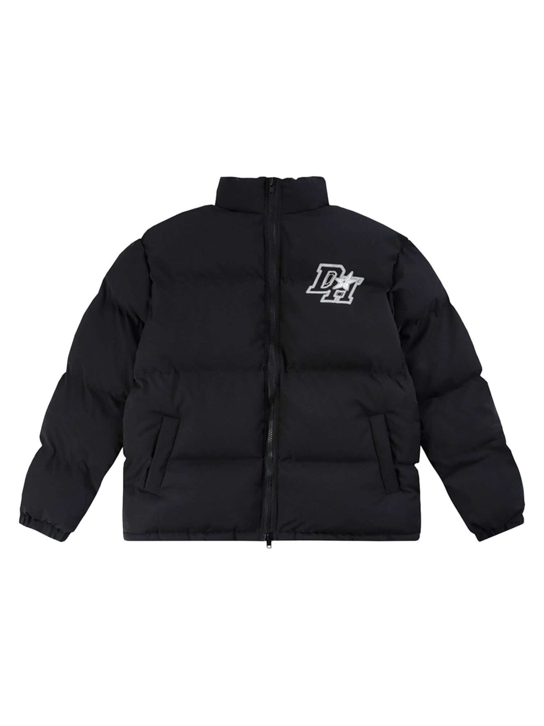 Stay warm and make a statement with the Retro Letter Print Down Jacket. Designed with insulated padding and a durable nylon shell, this winter-ready piece features a bold reflective D2 logo that brings vintage vibes with a modern twist. The ribbed cuffs a