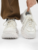 Retro Tire Sole Chunky Sneakers Streetwear