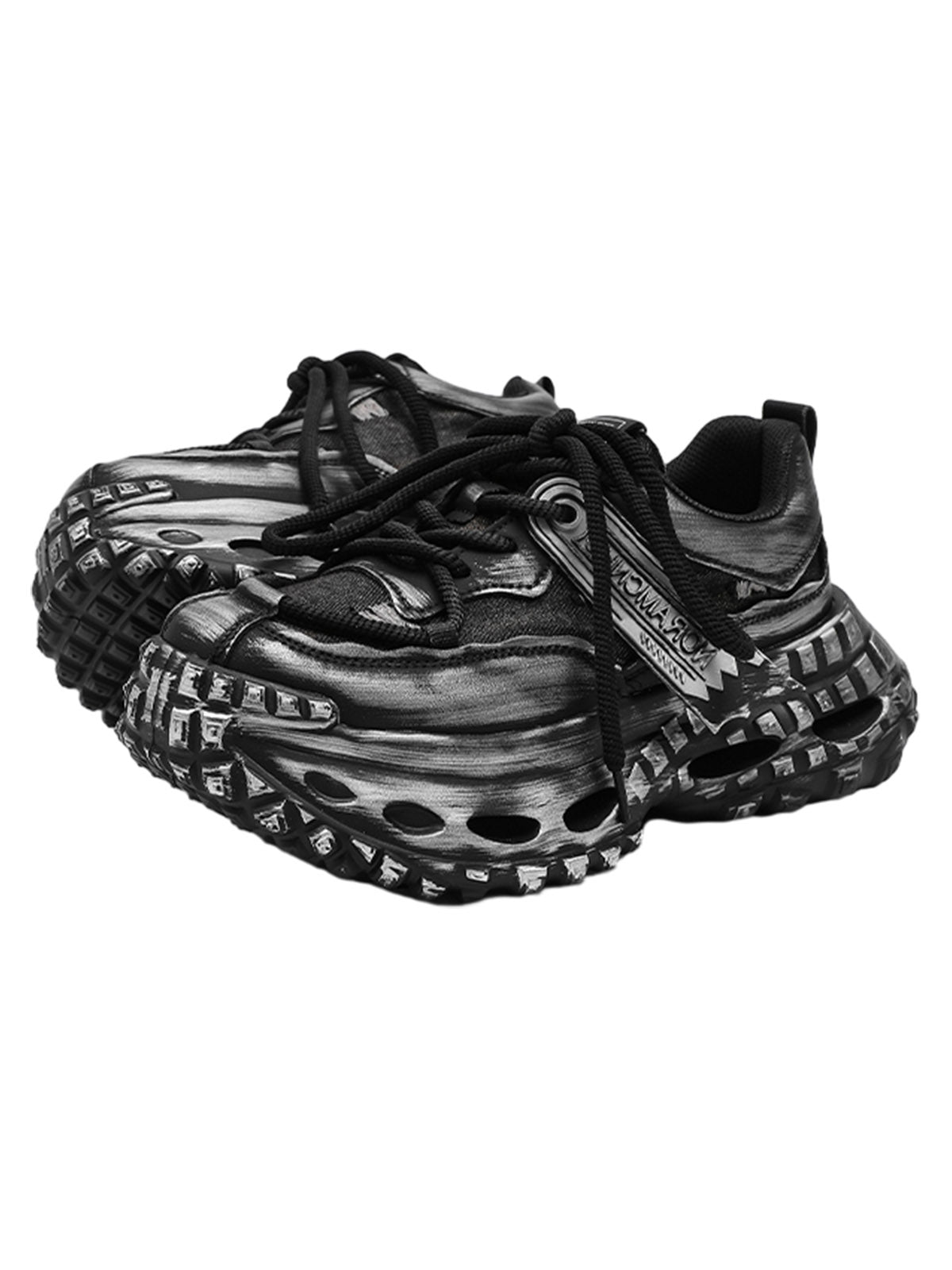 Retro Tire Sole Chunky Sneakers Streetwear
