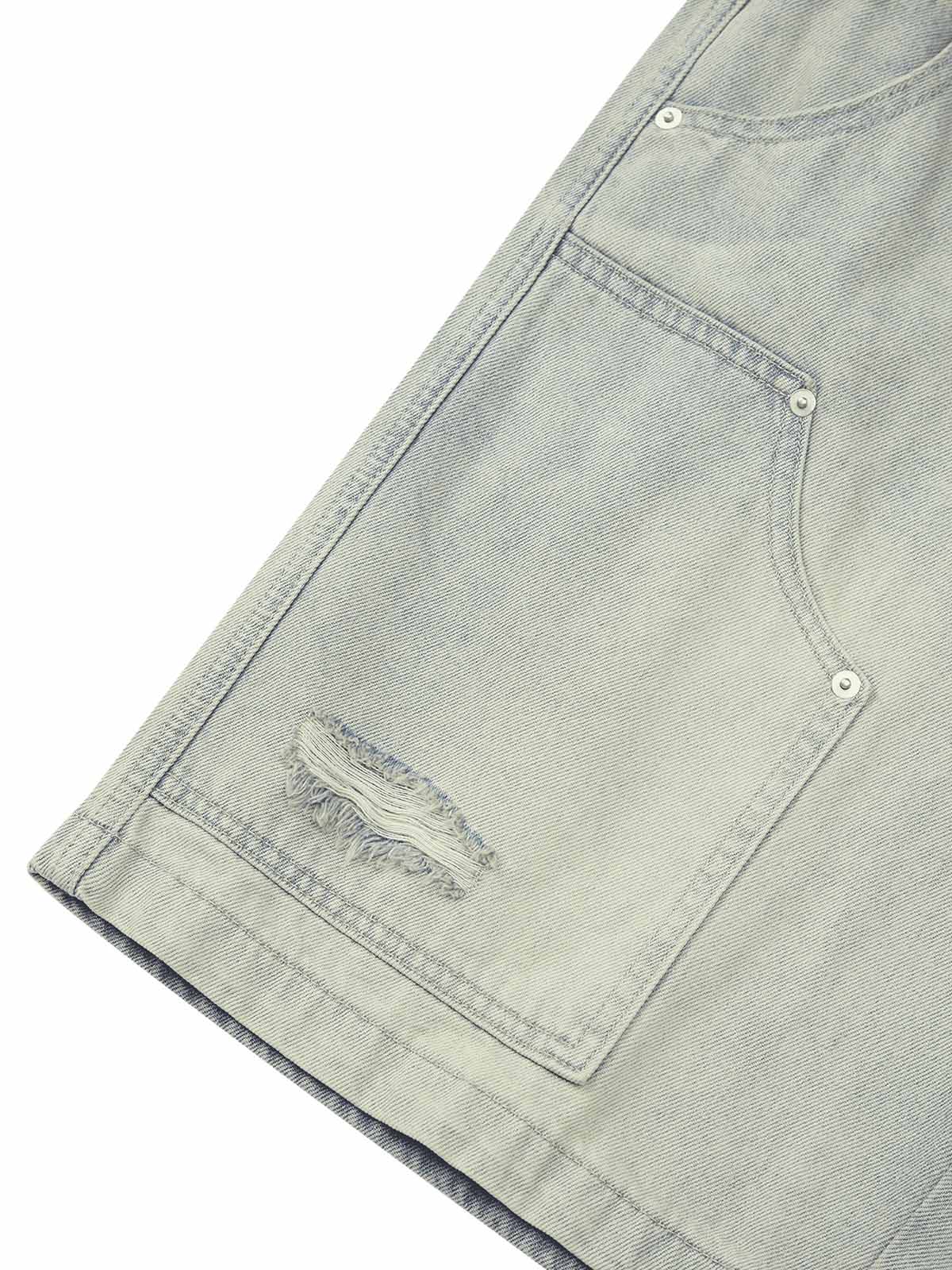 Bring throwback vibes to your summer wardrobe with the Retro Washed Hip-Hop Shorts — designed for comfort, function, and bold urban flair. Made from breathable denim, these relaxed-fit shorts feature distressed detailing, roomy cargo pockets, and an adjus