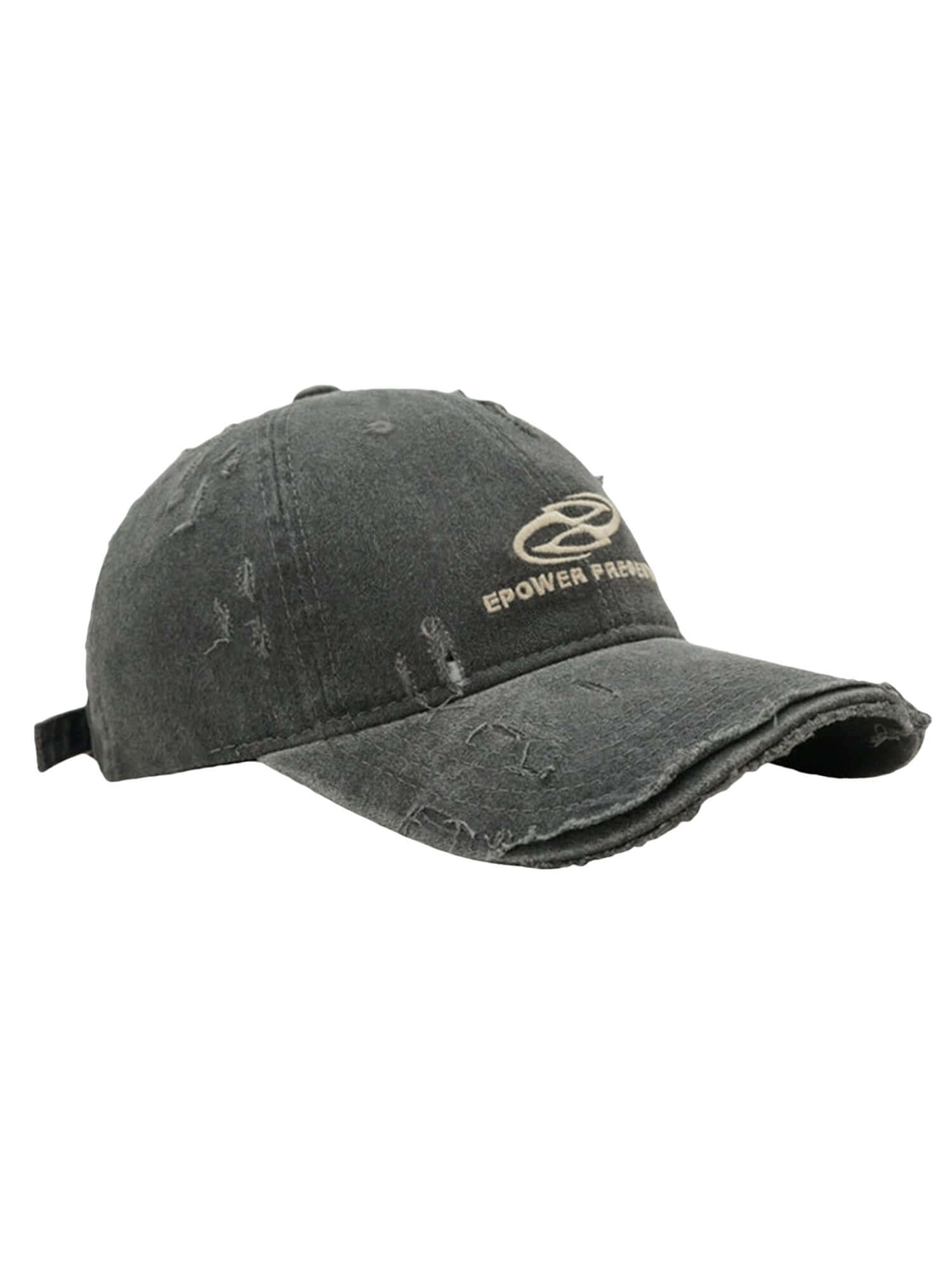 Top off your casual look with the Ripped Denim Baseball Cap — a perfect fusion of vintage charm and modern street style. Made from durable cotton, this cap features a distressed finish for a rugged, worn-in vibe, an embroidered logo for a bold accent, and