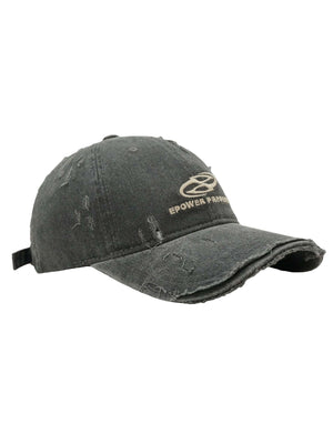 Top off your casual look with the Ripped Denim Baseball Cap — a perfect fusion of vintage charm and modern street style. Made from durable cotton, this cap features a distressed finish for a rugged, worn-in vibe, an embroidered logo for a bold accent, and