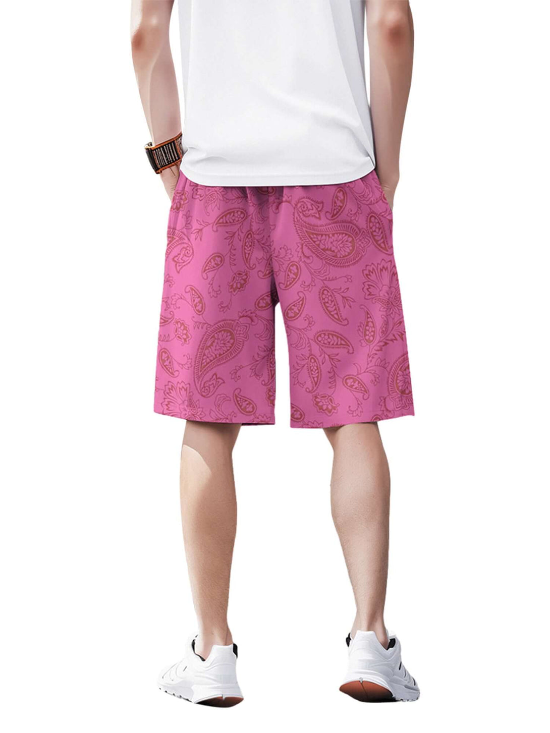 Add bold energy to your summer rotation with the Skull Hand Print Hip-hop Shorts — made for movement, style, and sunny adventures. Crafted from quick-dry fabric, these shorts feature a vivid spider web and skull hand print, elastic waistband with drawstri