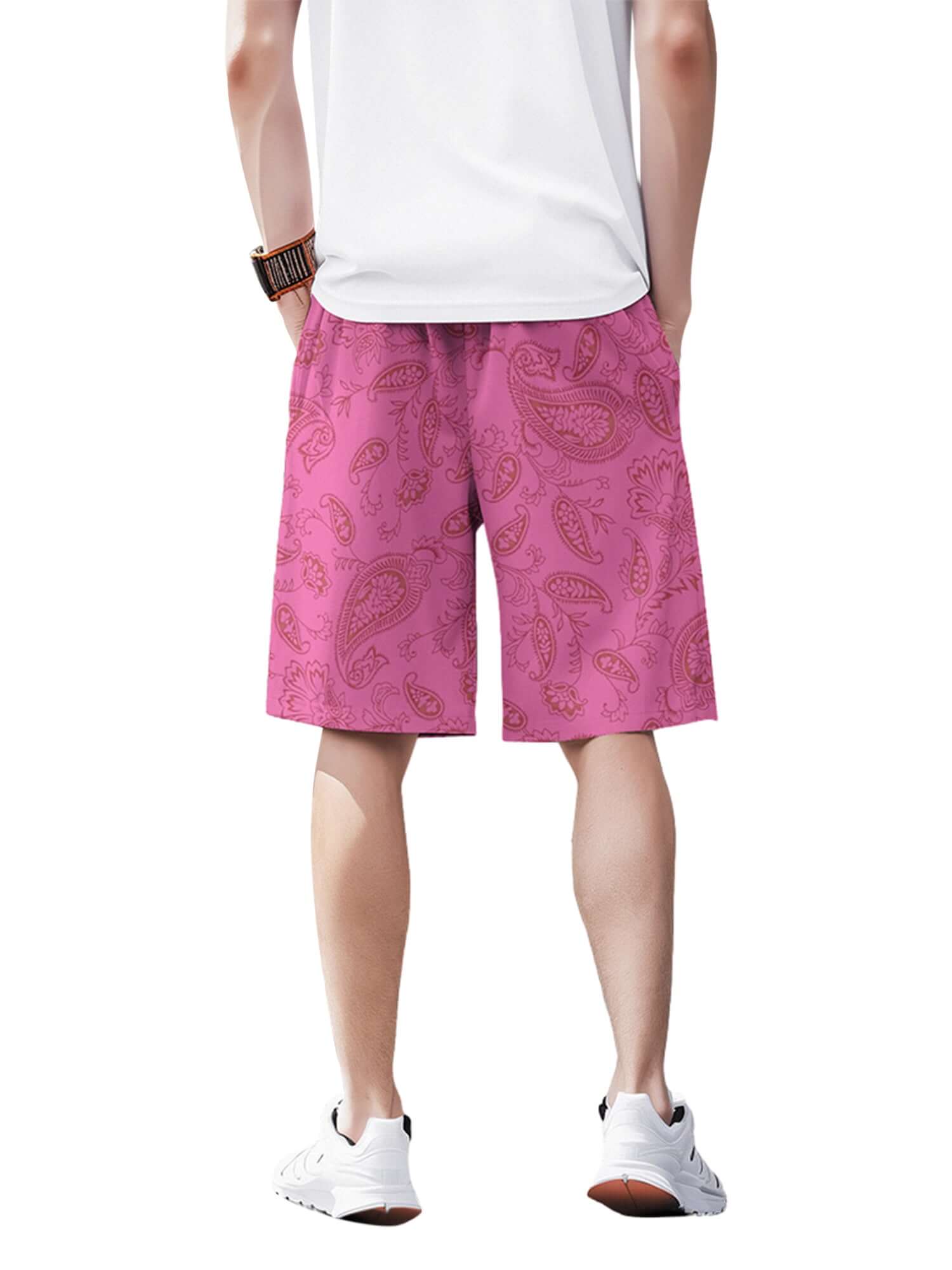 Add bold energy to your summer rotation with the Skull Hand Print Hip-hop Shorts — made for movement, style, and sunny adventures. Crafted from quick-dry fabric, these shorts feature a vivid spider web and skull hand print, elastic waistband with drawstri