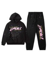 Level up your streetwear game with the Spider Printed Sweatshirt And Sweatpants Set. Crafted from a soft and breathable cotton blend, this matching hoodie and sweatpants set features a bold spider graphic print and comfortable relaxed fit. Designed with a