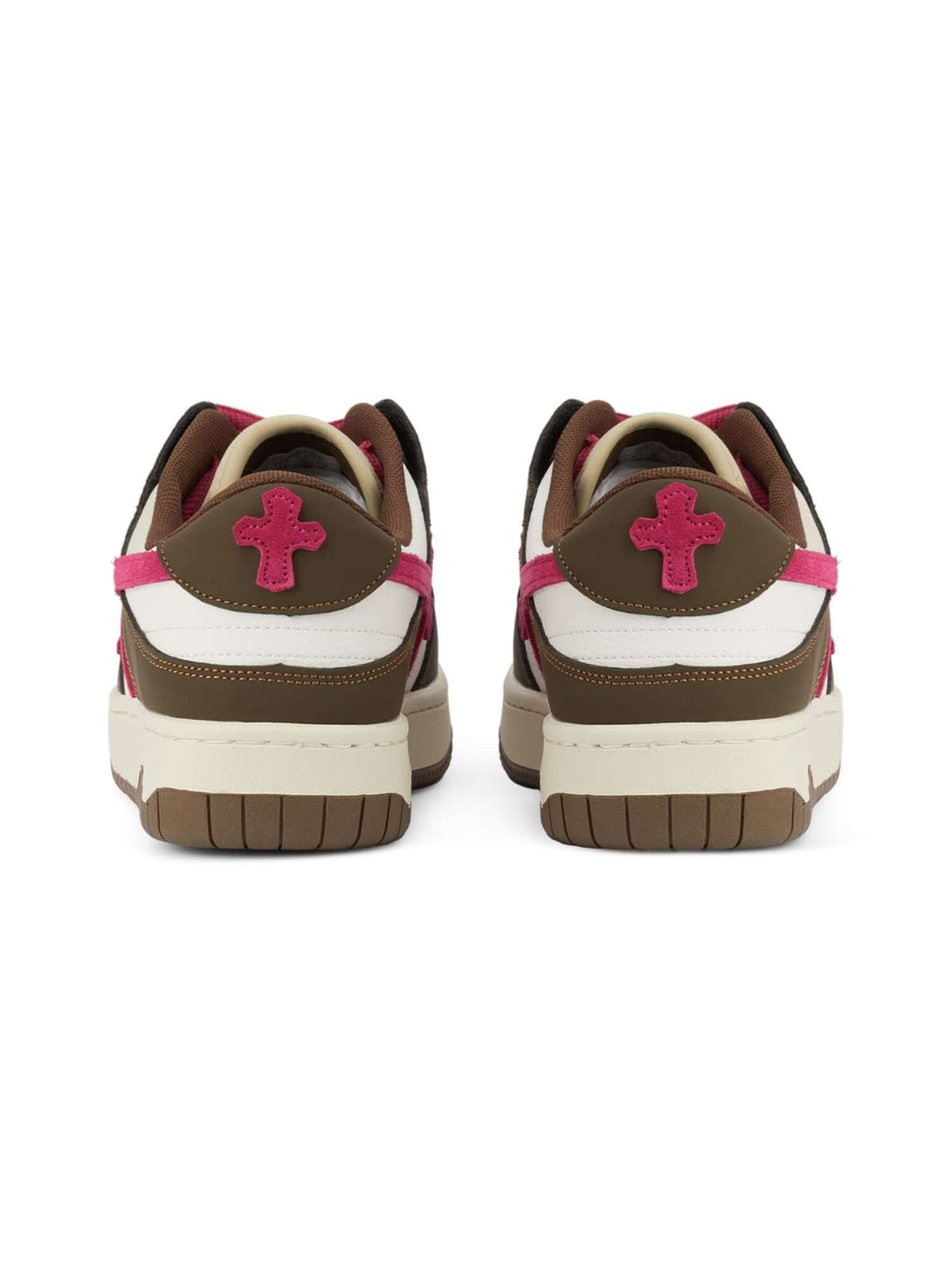 Make a bold move with the Splicing Skateboard Sneakers — where standout design meets everyday comfort. Crafted from a premium mix of leather and suede, these sneakers feature a chunky sole for added height and cushioning, perforated toe box for breathabil