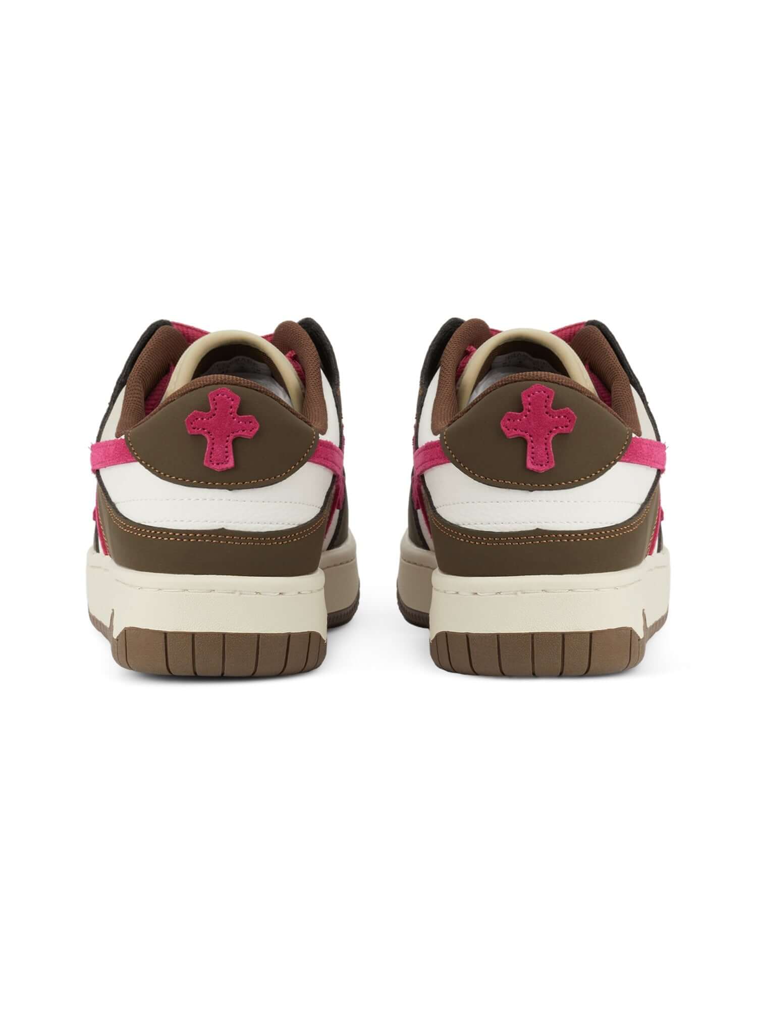 Make a bold move with the Splicing Skateboard Sneakers — where standout design meets everyday comfort. Crafted from a premium mix of leather and suede, these sneakers feature a chunky sole for added height and cushioning, perforated toe box for breathabil