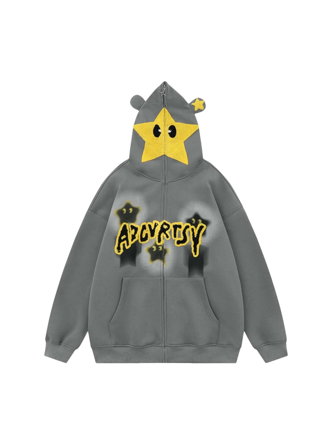Add playful charm to your cold-weather wardrobe with the Star Embroidered Hooded Sweatshirt. Made from a soft cotton blend, this cozy hoodie features colorful embroidery of Mickey Mouse and star motifs, blending comfort with nostalgic fun. The drawstring