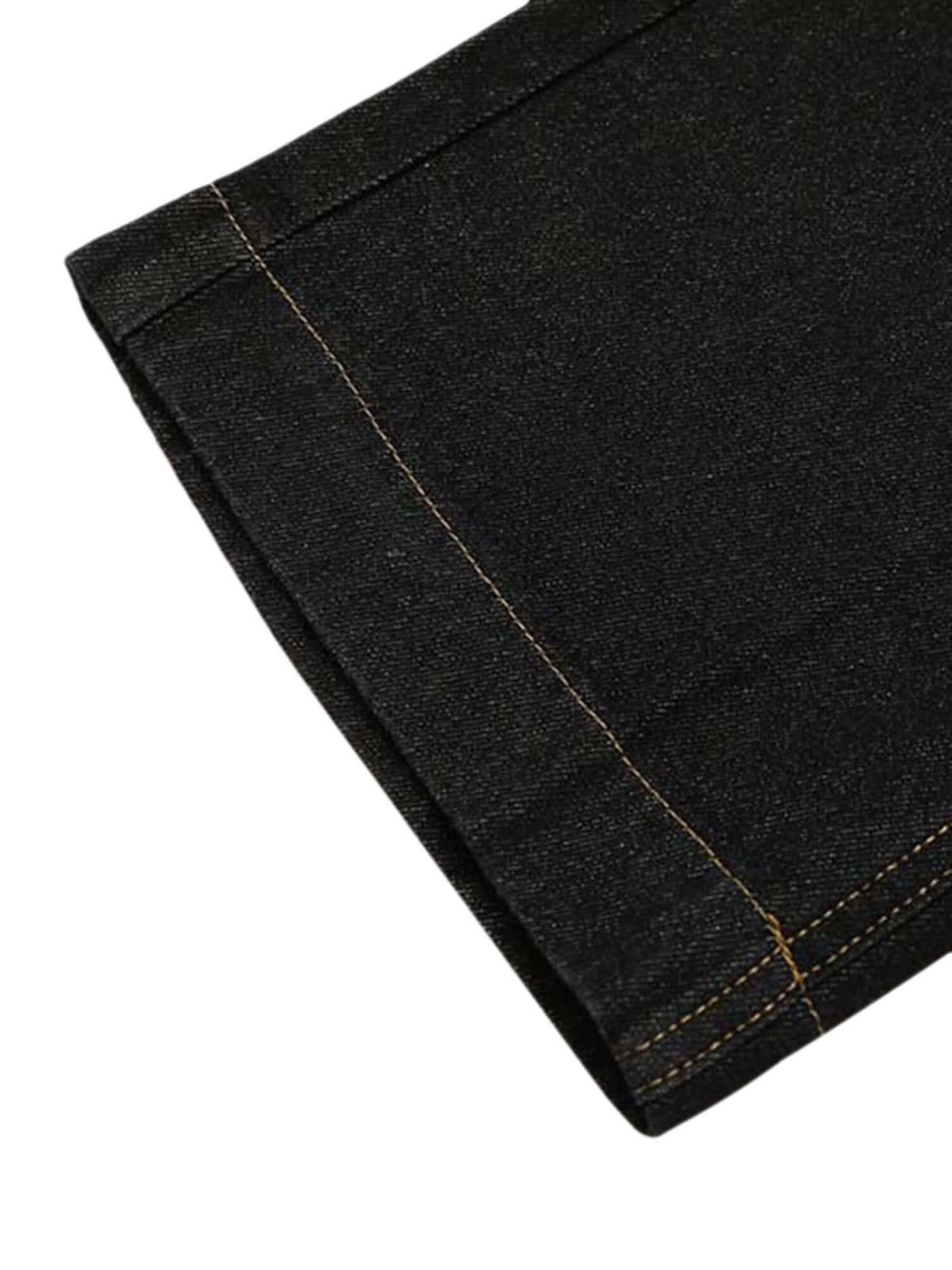 Jeans mit Stern-Print – Saum im Detail | XoKool