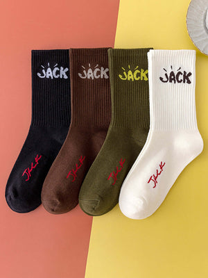 Upgrade your streetwear essentials with the Street Letter Sports Socks — designed for both comfort and bold style. Crafted from a breathable cotton blend, these socks feature a striking embroidered crown logo in vivid red, ribbed cuffs for a secure and co