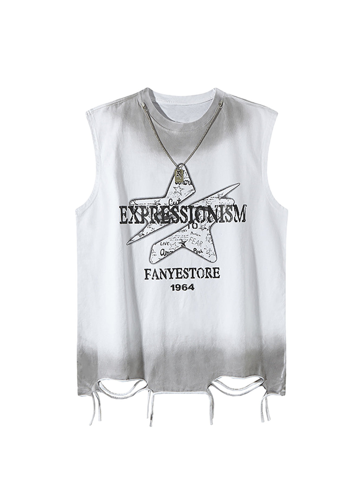 Street Star Graphic Vest Streetwear