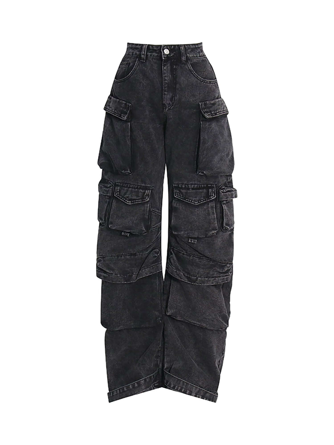 Add rugged edge to your everyday look with the Street Stitching Multi Pocket Workwear Washed Jeans — a practical and stylish essential for modern streetwear. Crafted from durable denim, these jeans feature multiple utility pockets, reinforced stitching, a