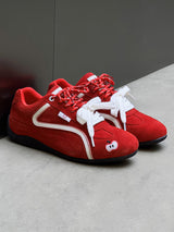 Suede Lace Up Sneakers Streetwear