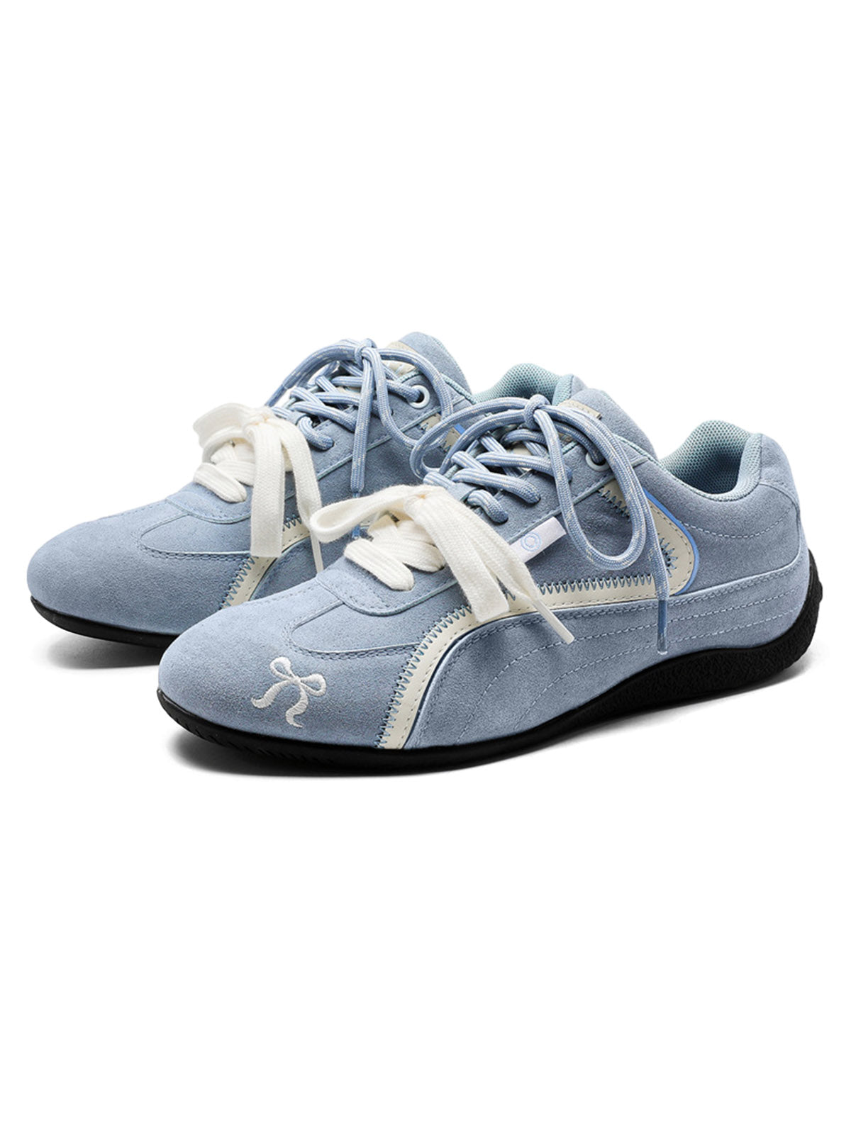 Suede Lace Up Sneakers Streetwear