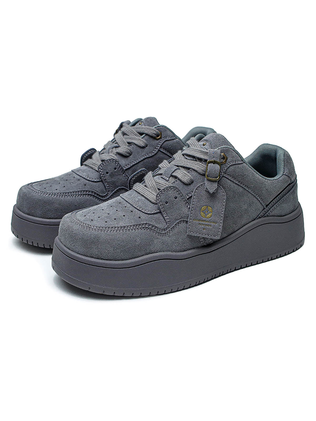 Suede Low Top Skate Shoes Streetwear