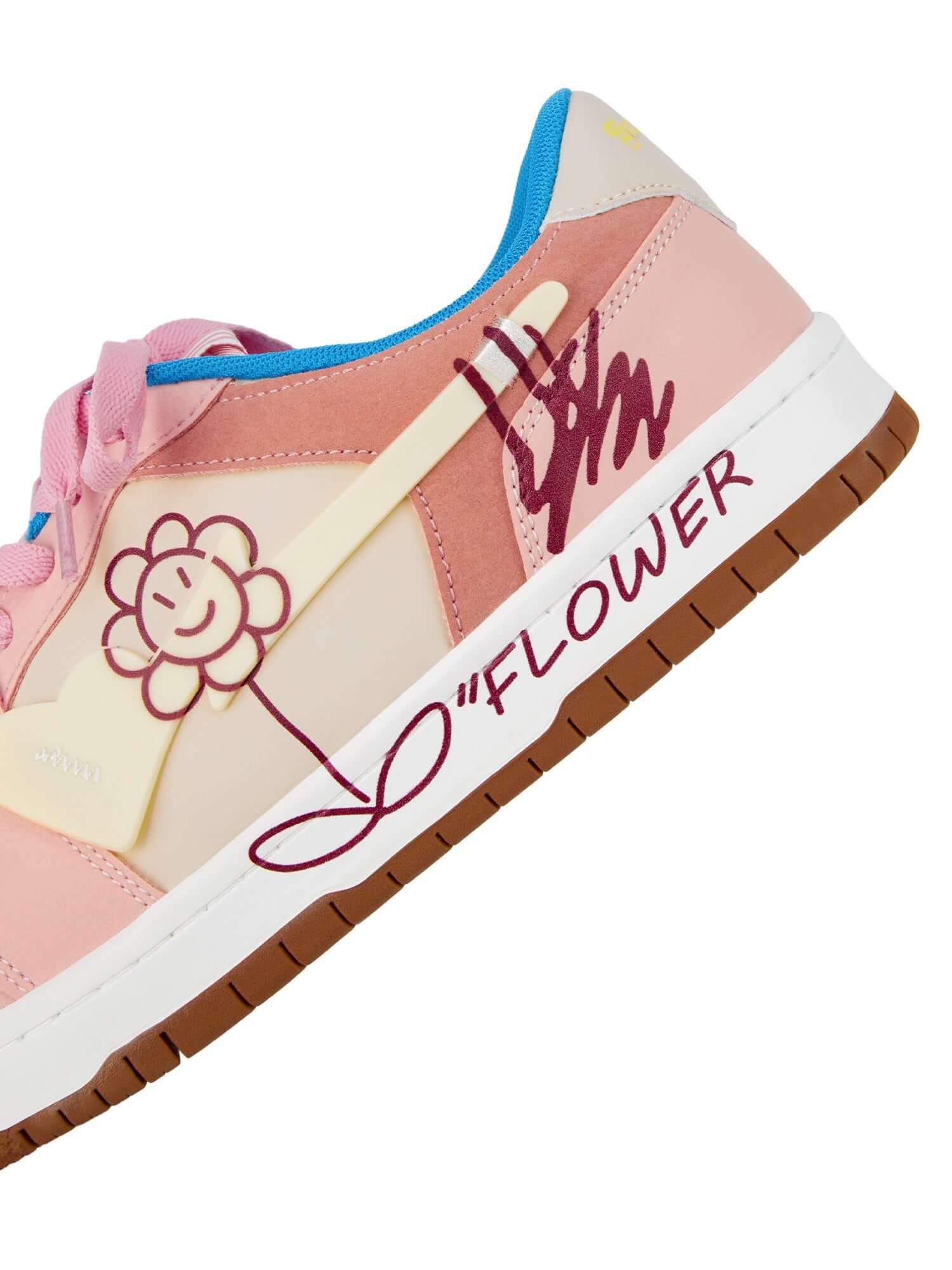 Step up your streetwear game with the Sunflower Hip-Hop Skate Shoes — where bold design meets ultimate comfort. Crafted from premium leather and suede, these sneakers feature a unique zipper closure for easy wear, reflective details for added flair, and s
