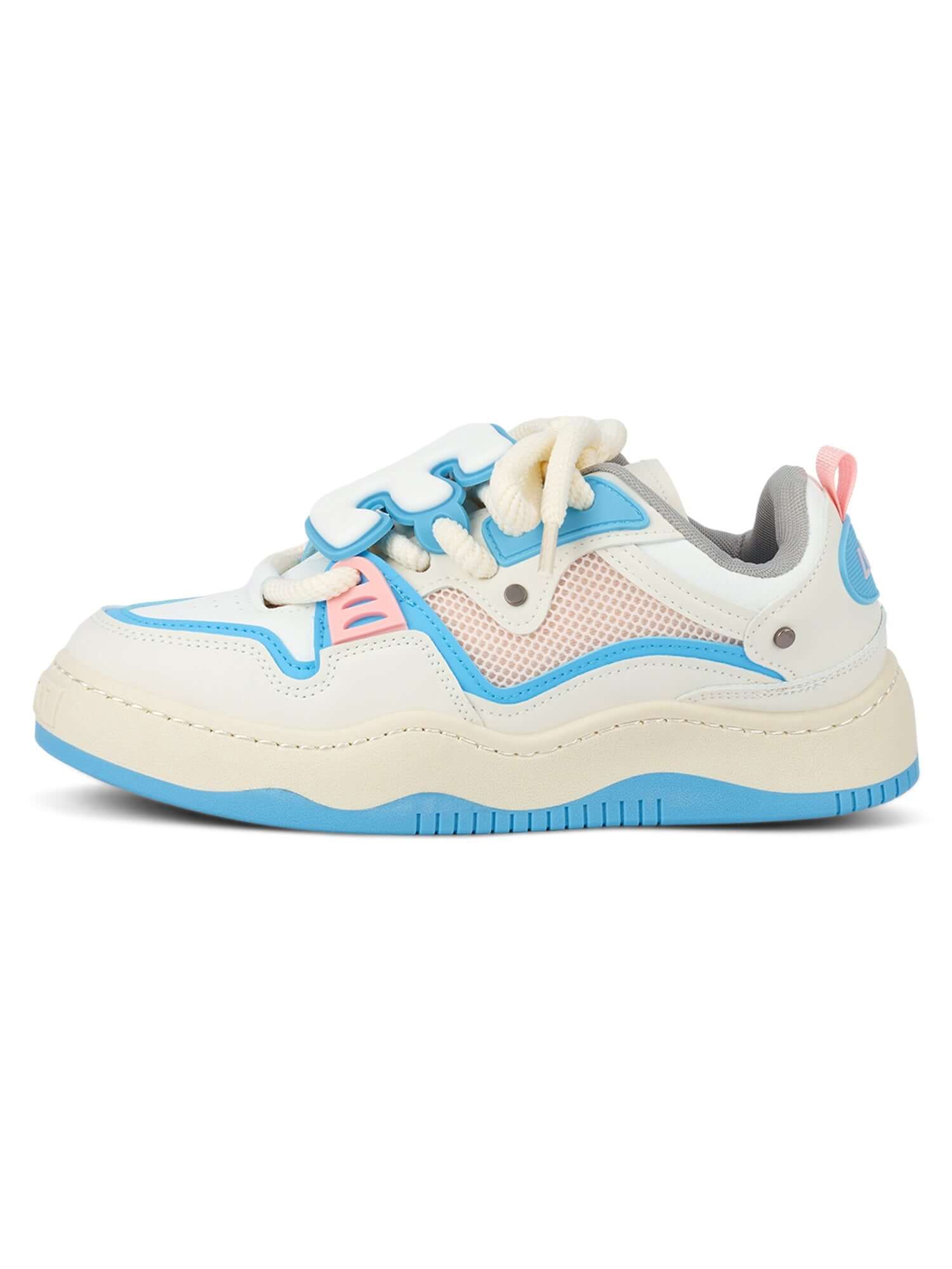 Stay active and stylish with The Niche Thick Bottom Hundred With Board Shoes — a perfect fusion of functionality and modern design. Crafted from breathable mesh and durable synthetic leather, these sneakers feature easy-to-adjust velcro straps for a secur