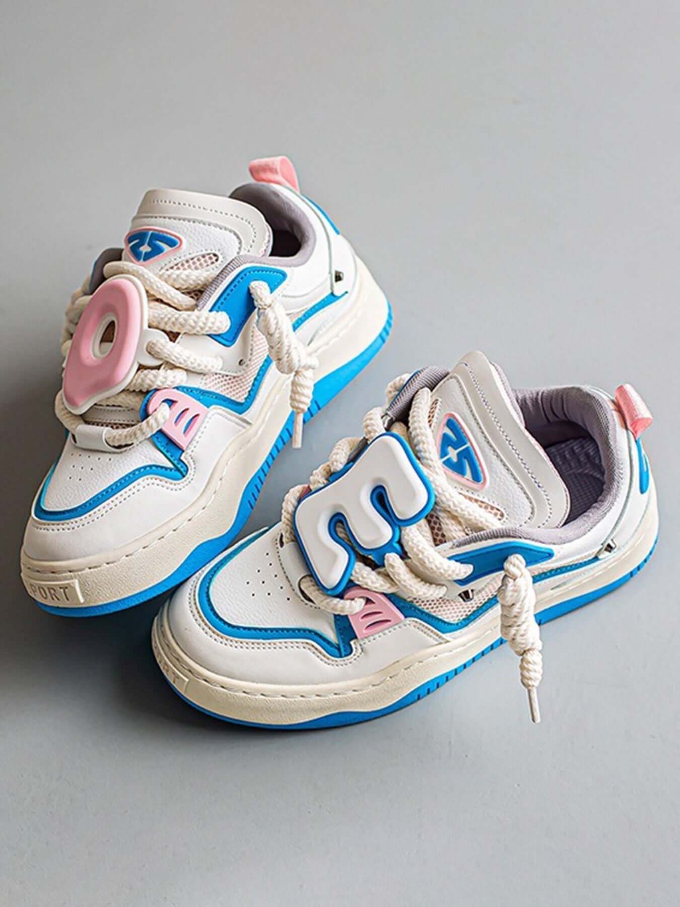 Stay active and stylish with The Niche Thick Bottom Hundred With Board Shoes — a perfect fusion of functionality and modern design. Crafted from breathable mesh and durable synthetic leather, these sneakers feature easy-to-adjust velcro straps for a secur