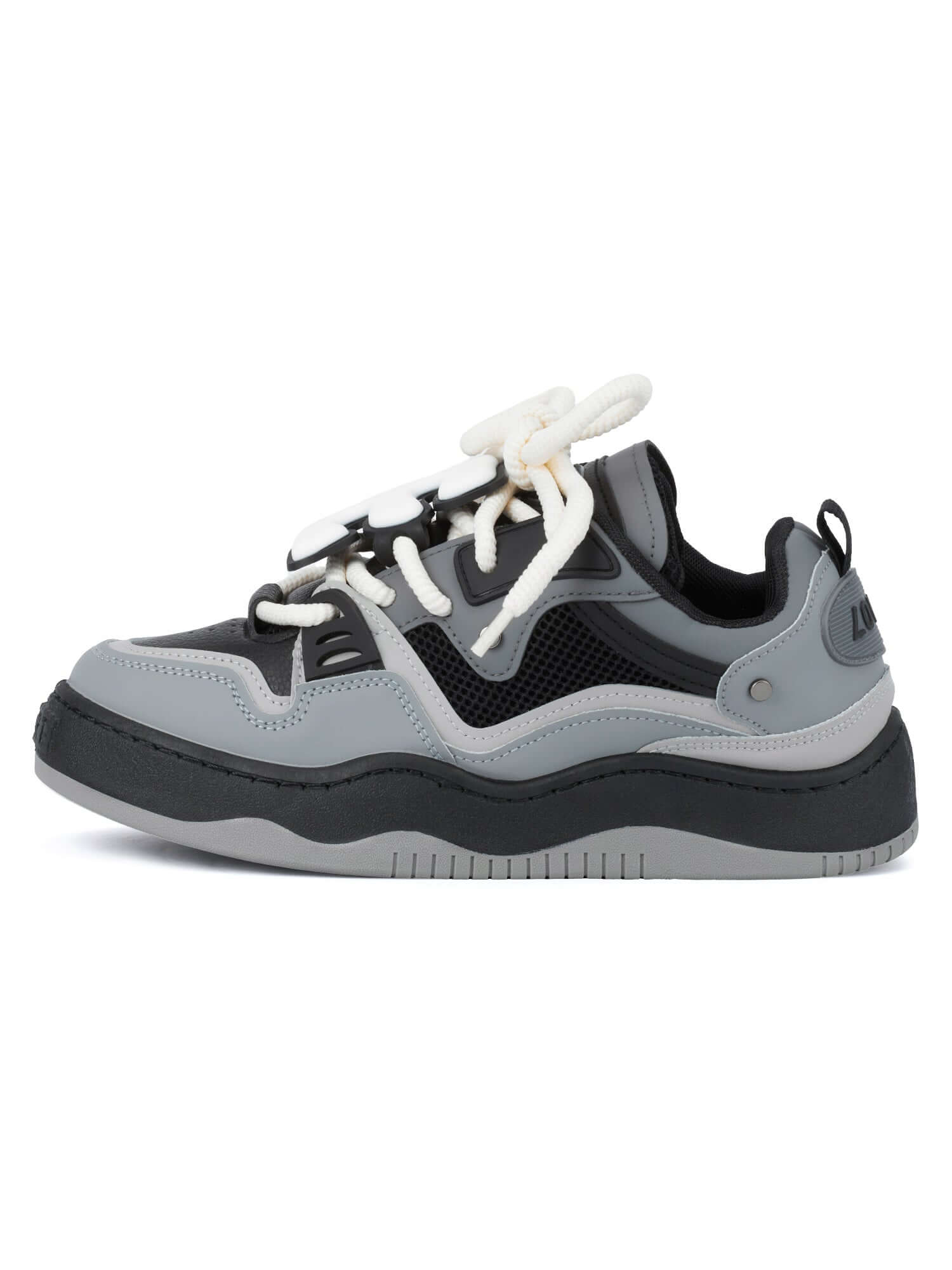 Stay active and stylish with The Niche Thick Bottom Hundred With Board Shoes — a perfect fusion of functionality and modern design. Crafted from breathable mesh and durable synthetic leather, these sneakers feature easy-to-adjust velcro straps for a secur