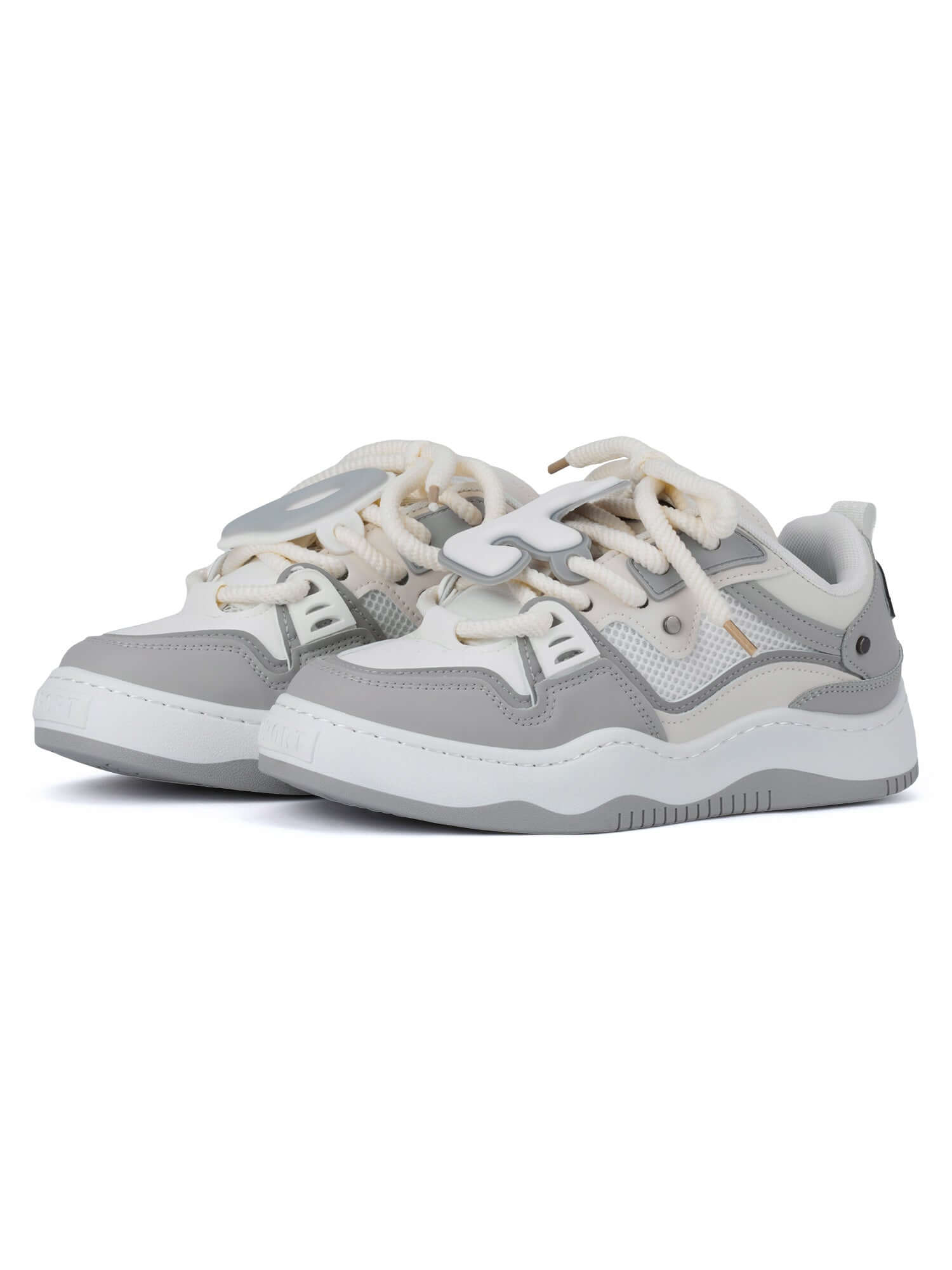 Stay active and stylish with The Niche Thick Bottom Hundred With Board Shoes — a perfect fusion of functionality and modern design. Crafted from breathable mesh and durable synthetic leather, these sneakers feature easy-to-adjust velcro straps for a secur