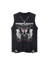 Angel Wings Street Rap Vest Streetwear