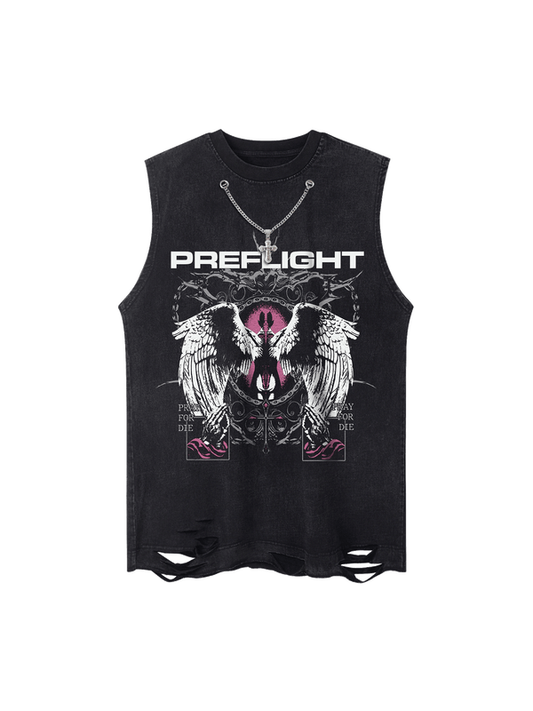 Angel Wings Street Rap Weste Streetwear