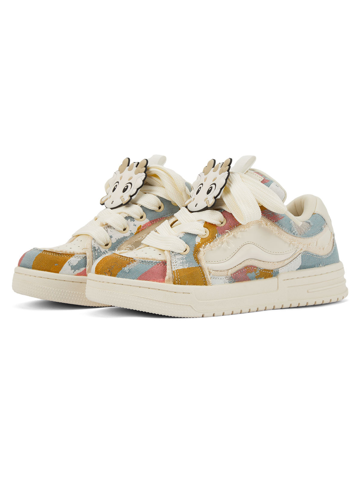 Cute Dragon Series Tassel Sneakers Streetwear