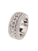 Thesupermade Full Diamond Spinnable Ring Xokool ®