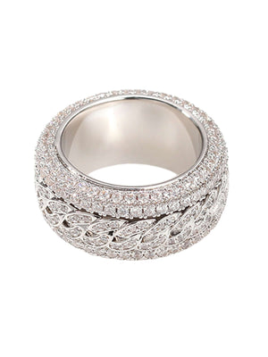 Thesupermade Full Diamond Spinnable Ring Xokool ®